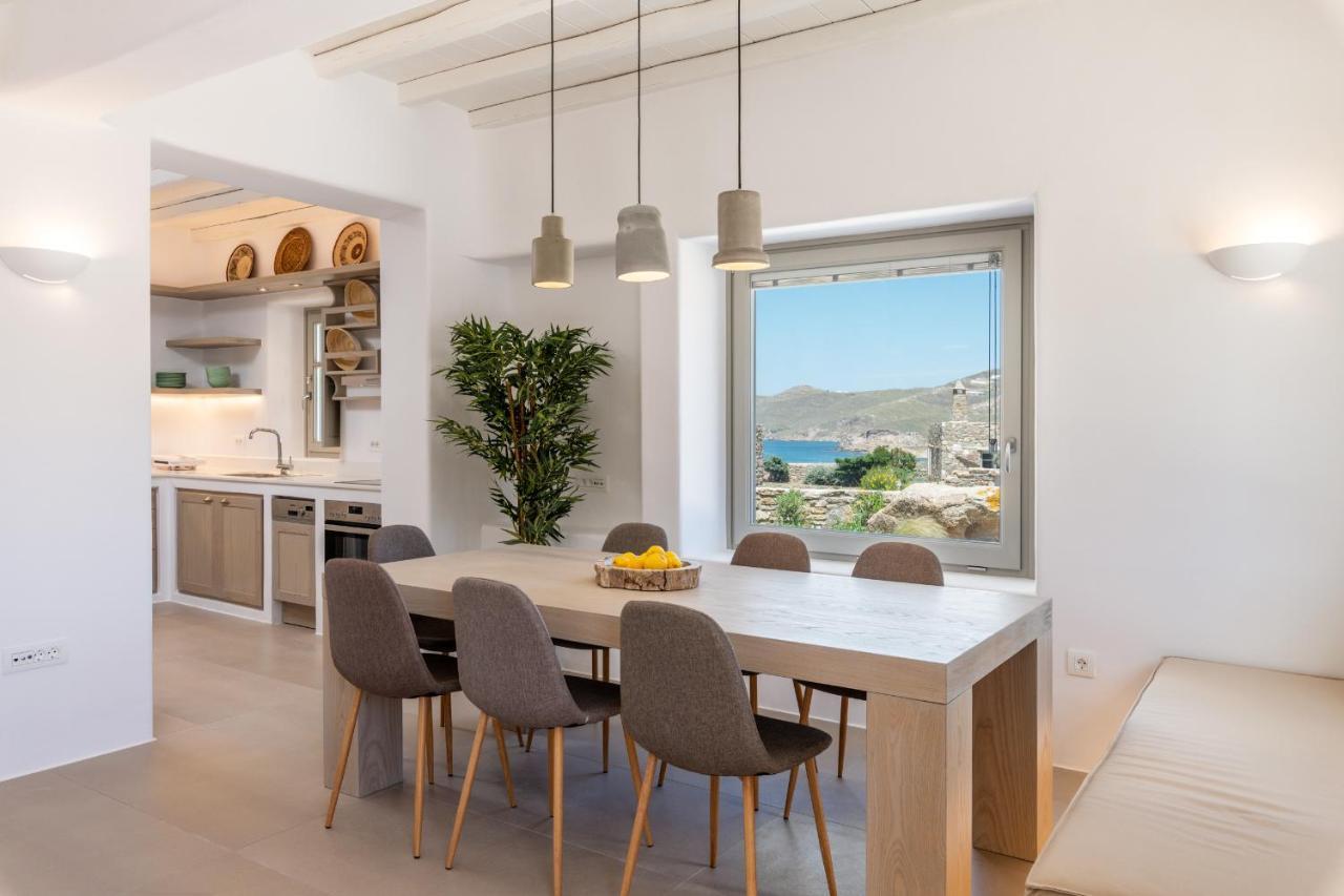 Mykonos Ag Villas In Ftelia Beach Exterior photo