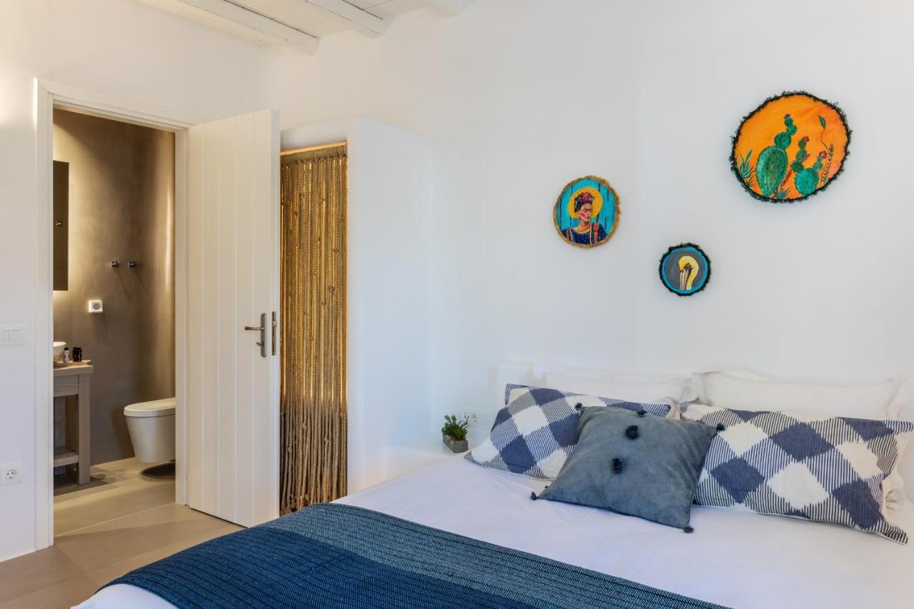 Mykonos Ag Villas In Ftelia Beach Exterior photo